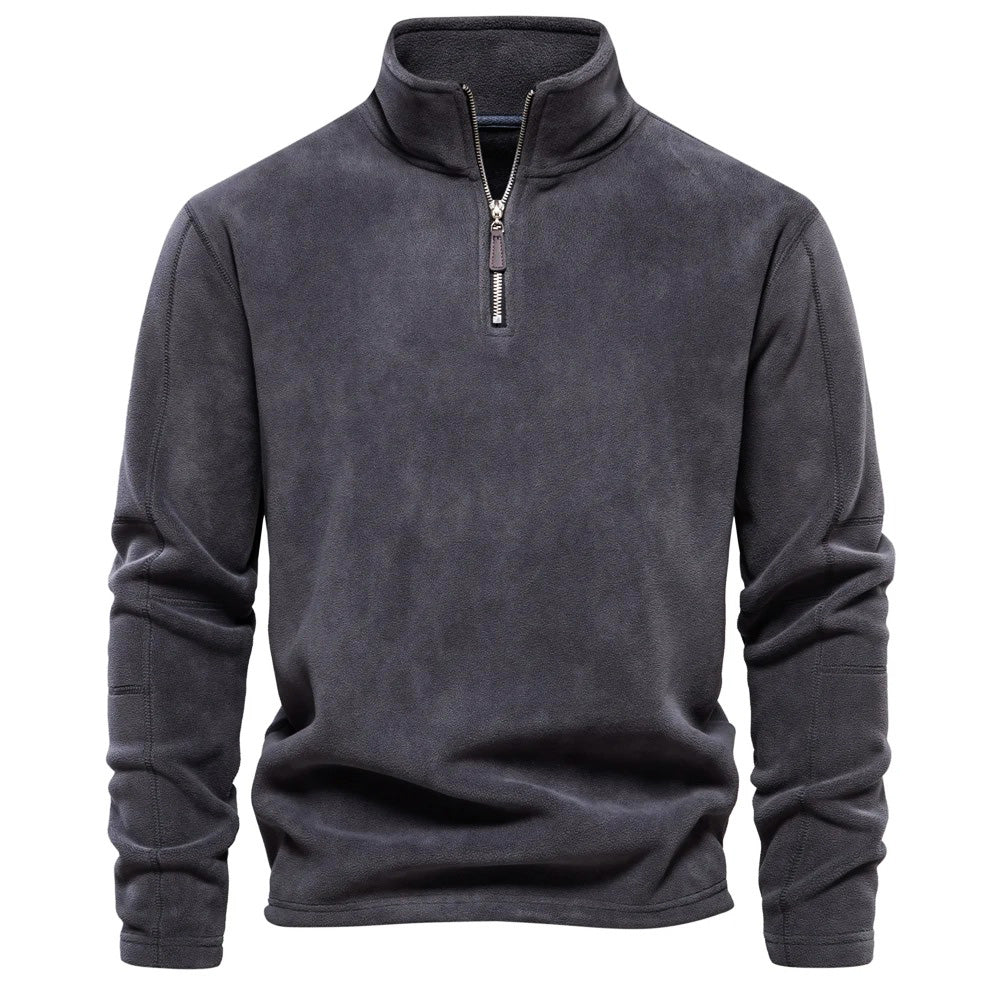 Fleece Pullover | Half-Zip | Warm | Quarter-Zip Fleece | Herenfleece-Boetiek Moda