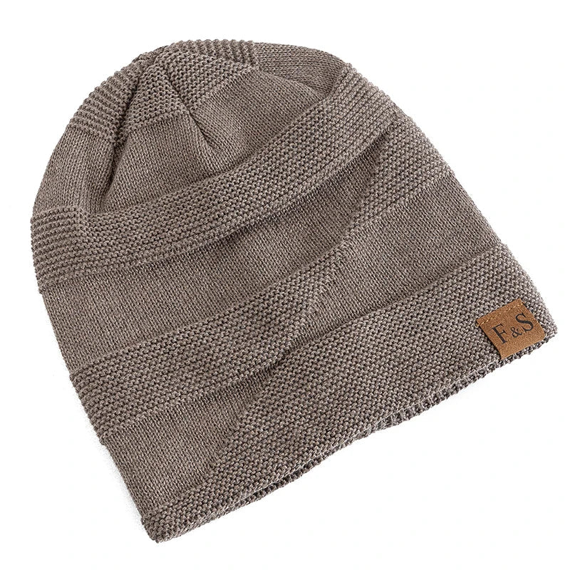 Floppy Beanie - Warme bontgevoerde muts voor heren in de winter-Boetiek Moda