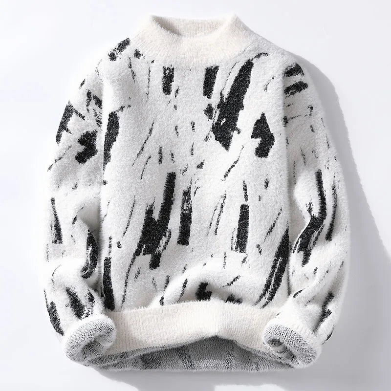 Fluffy Trui - Gebreid - Losjes - Grove Trui - Dames Knitwear-Boetiek Moda