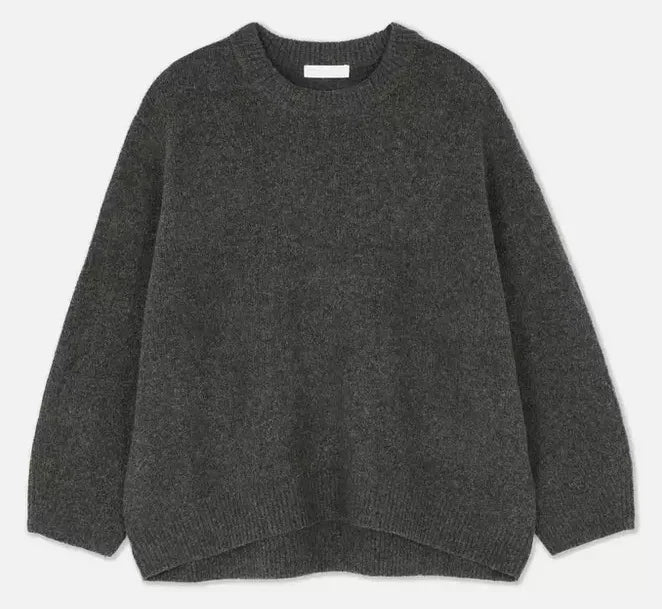 Gebreide trui | Roze | Oversized | Trui | Trui voor dames-Boetiek Moda