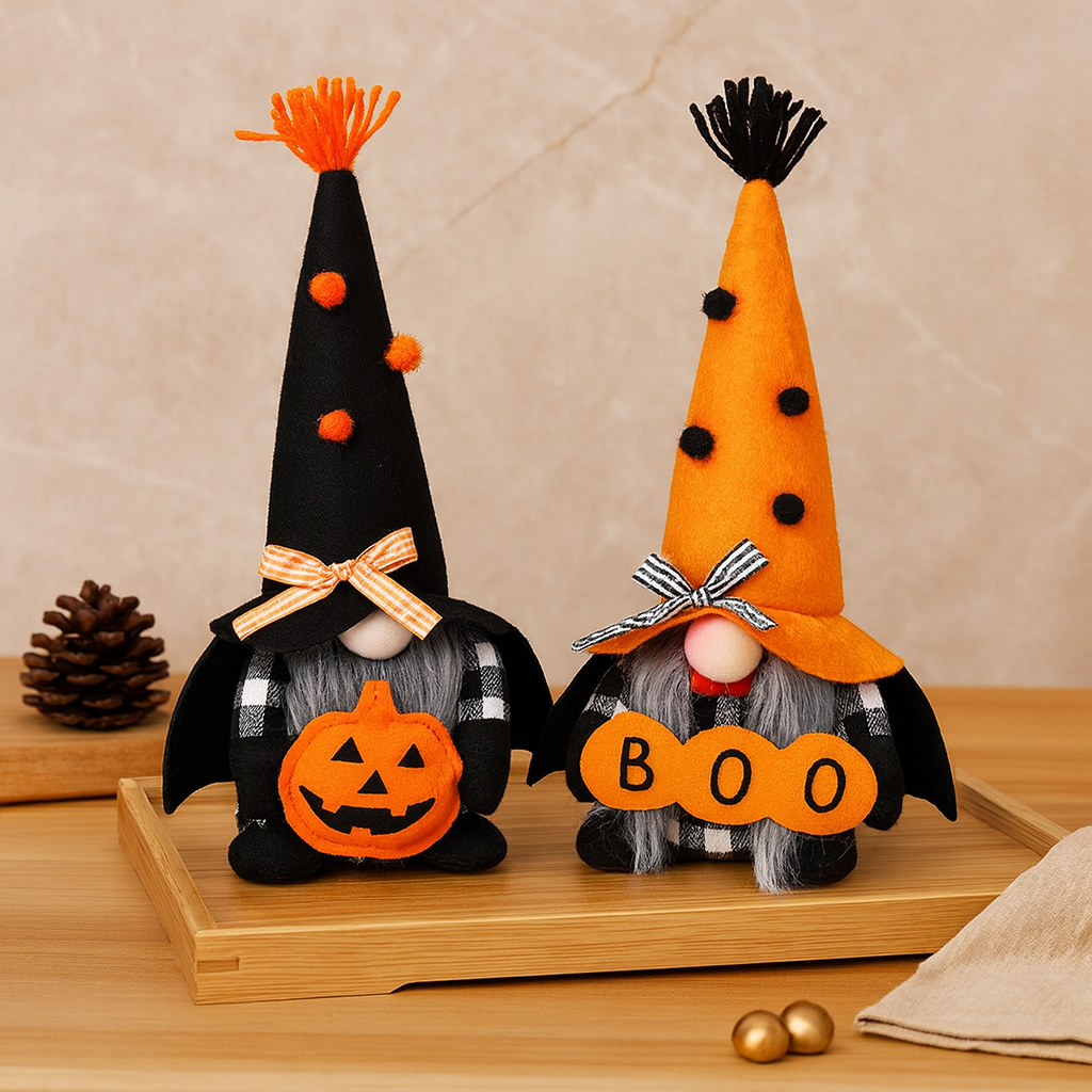 Halloween-kabouter | Binnen | Buiten | Halloween-ornament | Halloween-decoratie-Boetiek Moda