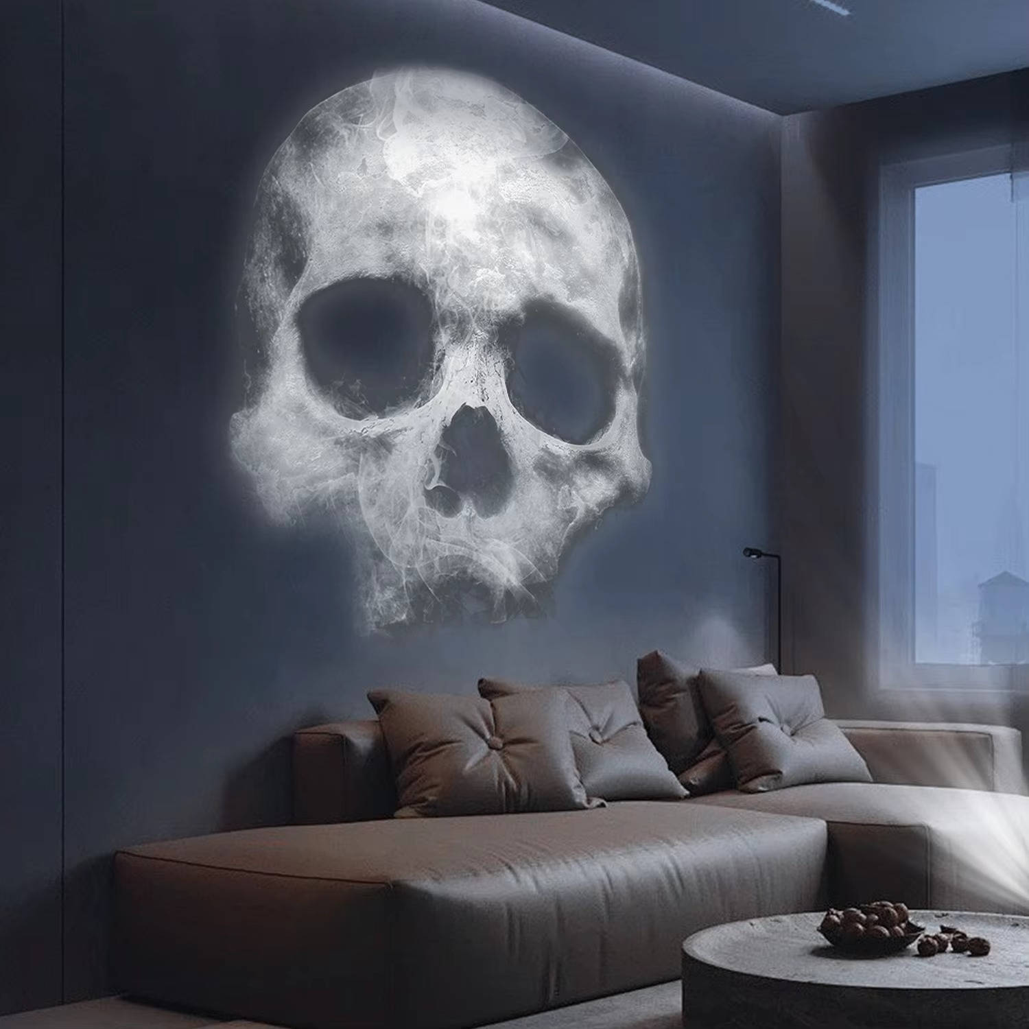 Halloween-projector - Schedel-lichtprojector voor Halloween-Boetiek Moda