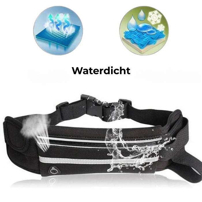 Hardloopriemtas | Verstelbaar | Heuptasje | Hardloopheuptas | Tassen voor hardlopen-Boetiek Moda