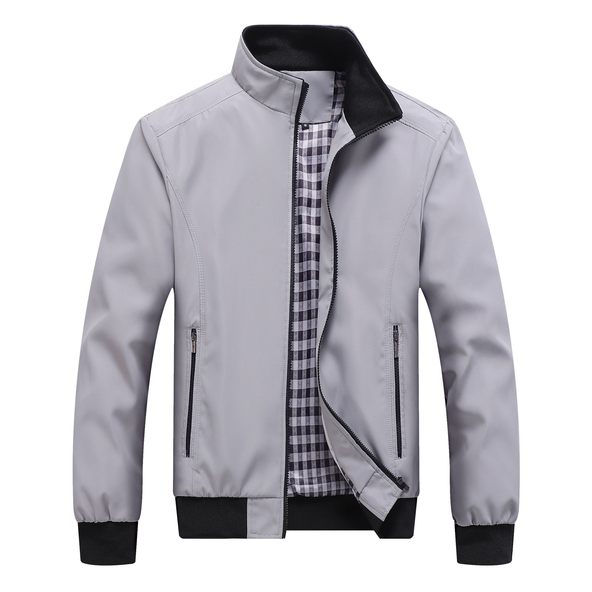 Harrington-jas | Ritssluiting | Lichtgewicht | Winddichte jas | Herenjas-Boetiek Moda