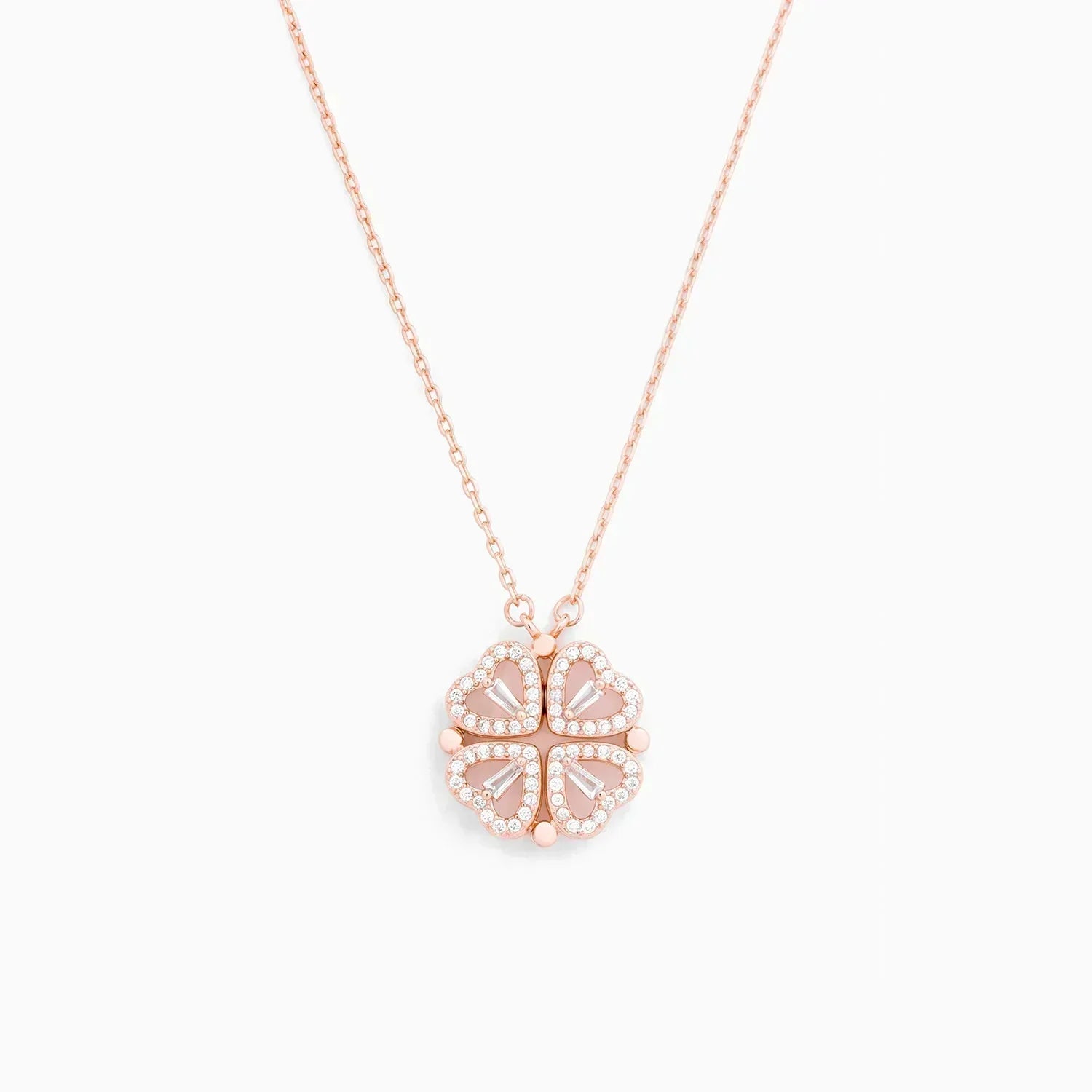 Hart Ketting | Zirkoon | Zilver | Gouden ketting | Ketting voor dames-Boetiek Moda