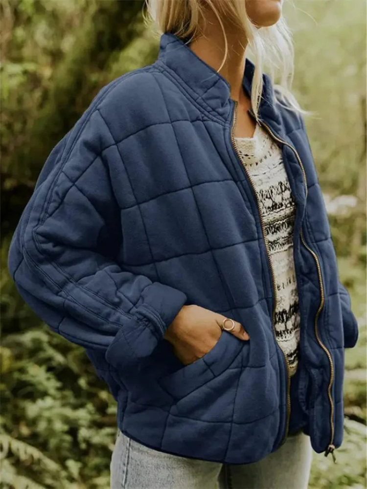 Helene Overgangsjas | Oversized verdikte damesjas-Boetiek Moda