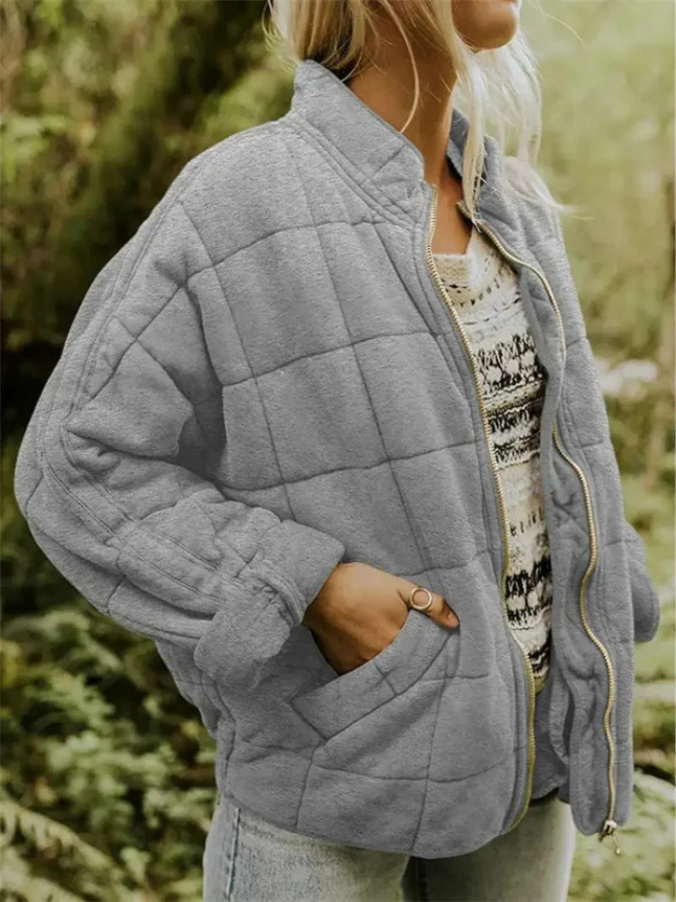 Helene Overgangsjas | Oversized verdikte damesjas-Boetiek Moda