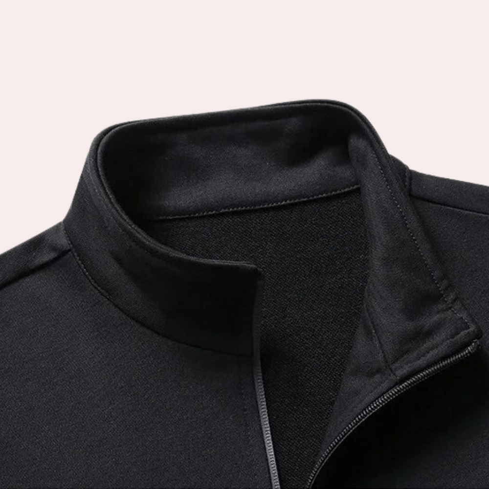 Heren trainingspak - Ritssluiting - Elastische taille - Joggingpak - Heren Activewear-Boetiek Moda