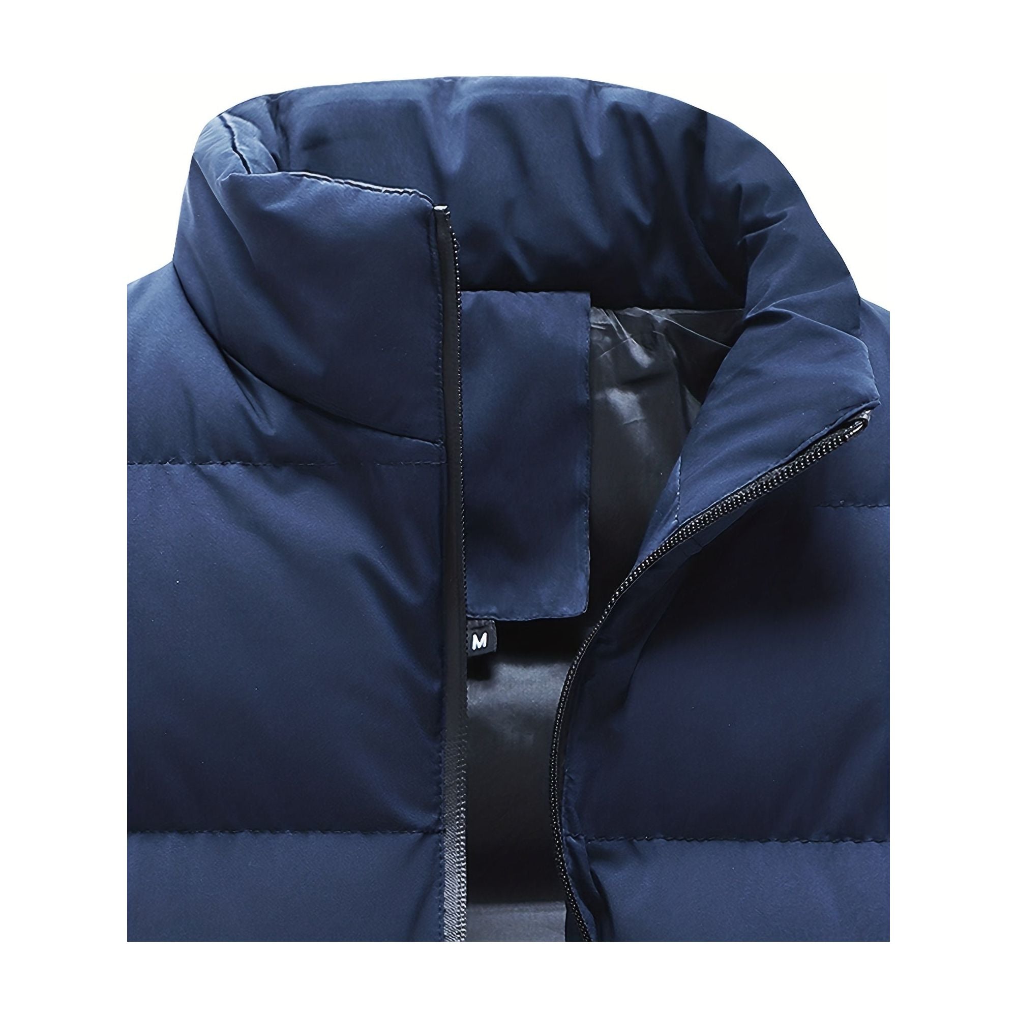 Heren wintervest | Zip-Up | Mouwloos | Bodywarmer | Puffer Vest-Boetiek Moda