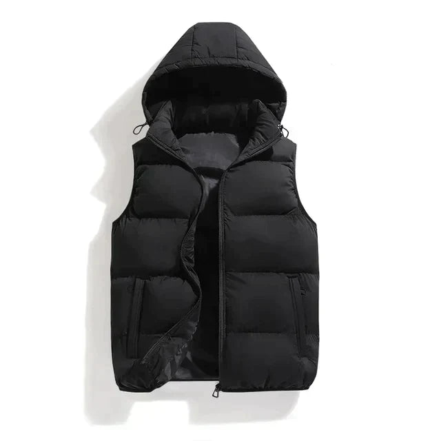 Herenvest | Zip-Up | Capuchon | Puffer Vest | Bodywarmer-Boetiek Moda