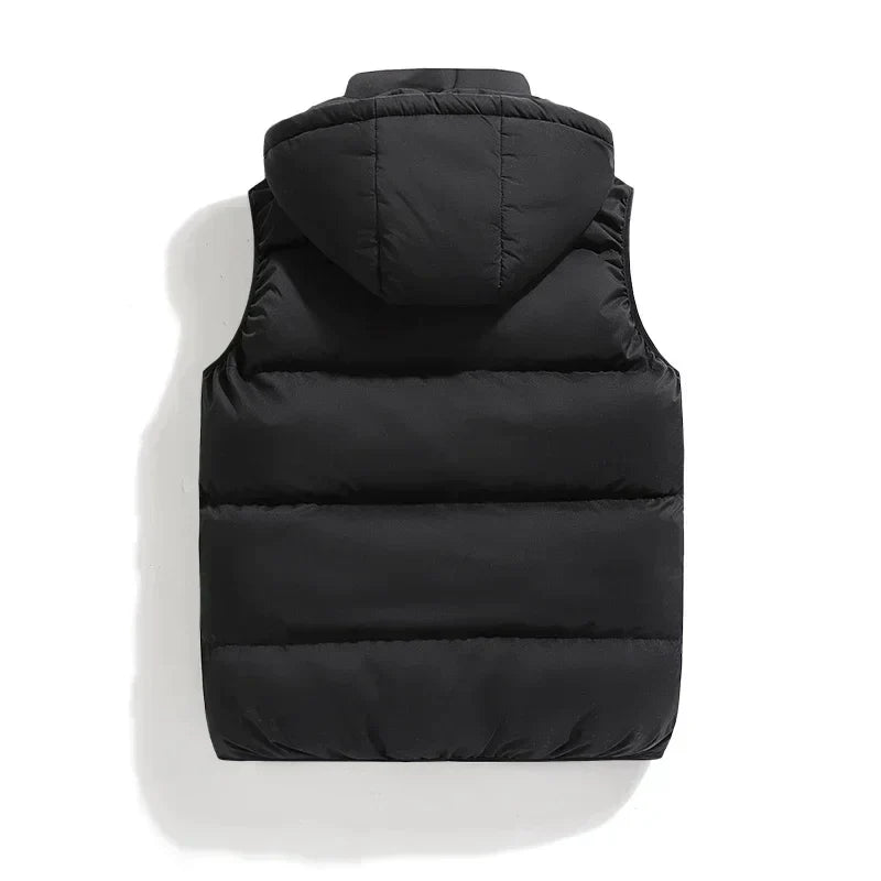 Herenvest | Zip-Up | Capuchon | Puffer Vest | Bodywarmer-Boetiek Moda