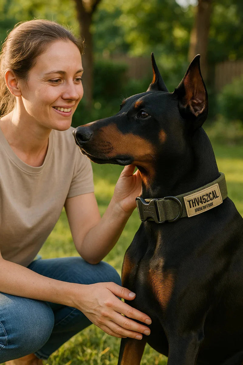 Hondenhalsband - Verstelbare Trainingshalsband voor Honden met Bedieningshendel-Boetiek Moda