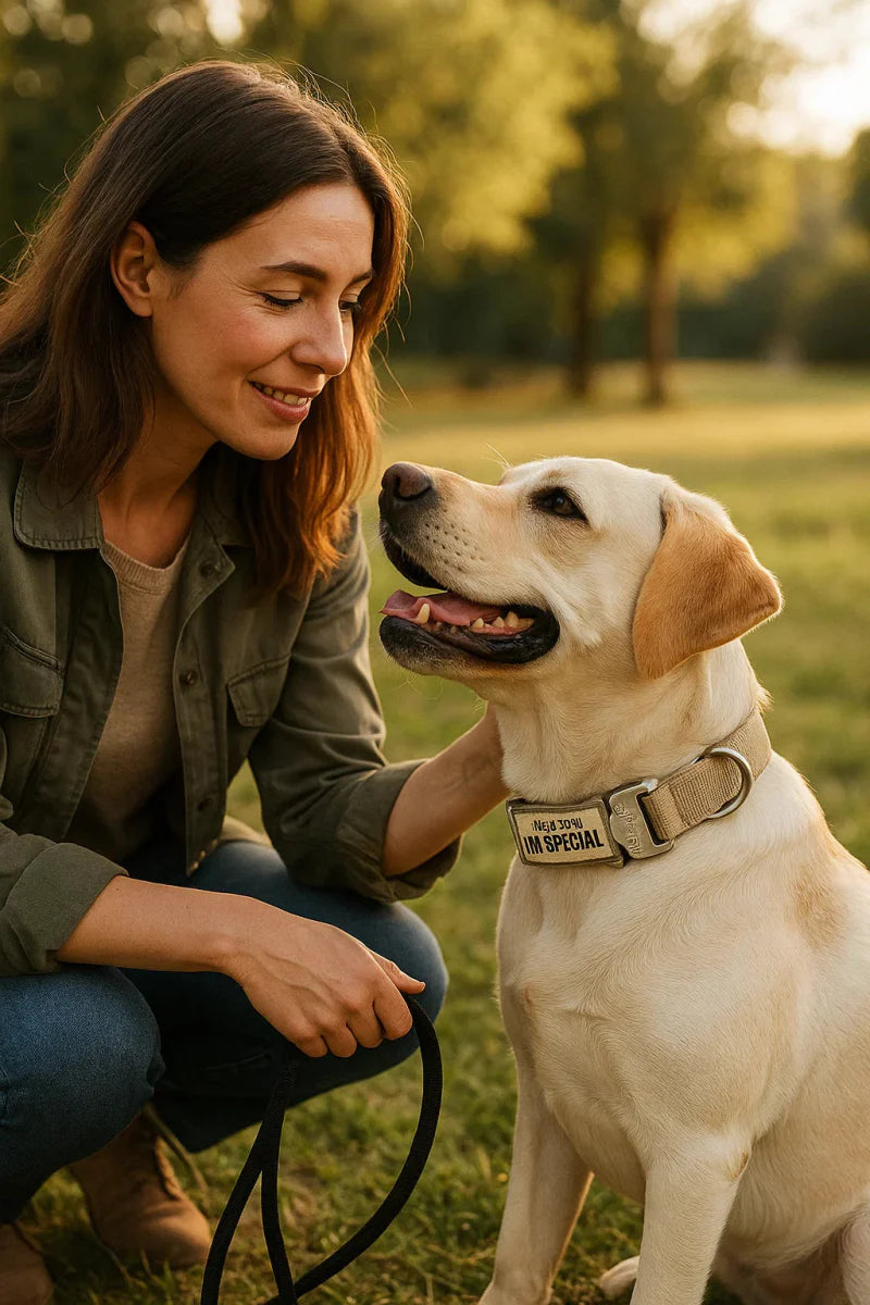 Hondenhalsband - Verstelbare Trainingshalsband voor Honden met Bedieningshendel-Boetiek Moda