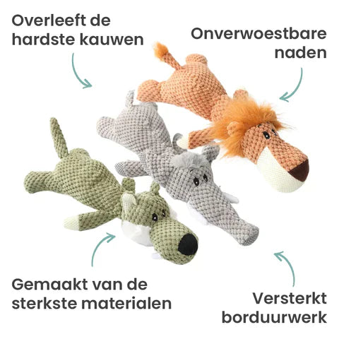 Hondenspeelgoed | Knuffel | Teddybeer | Pluche speelgoed voor honden | Speelgoed voor huisdieren-Boetiek Moda
