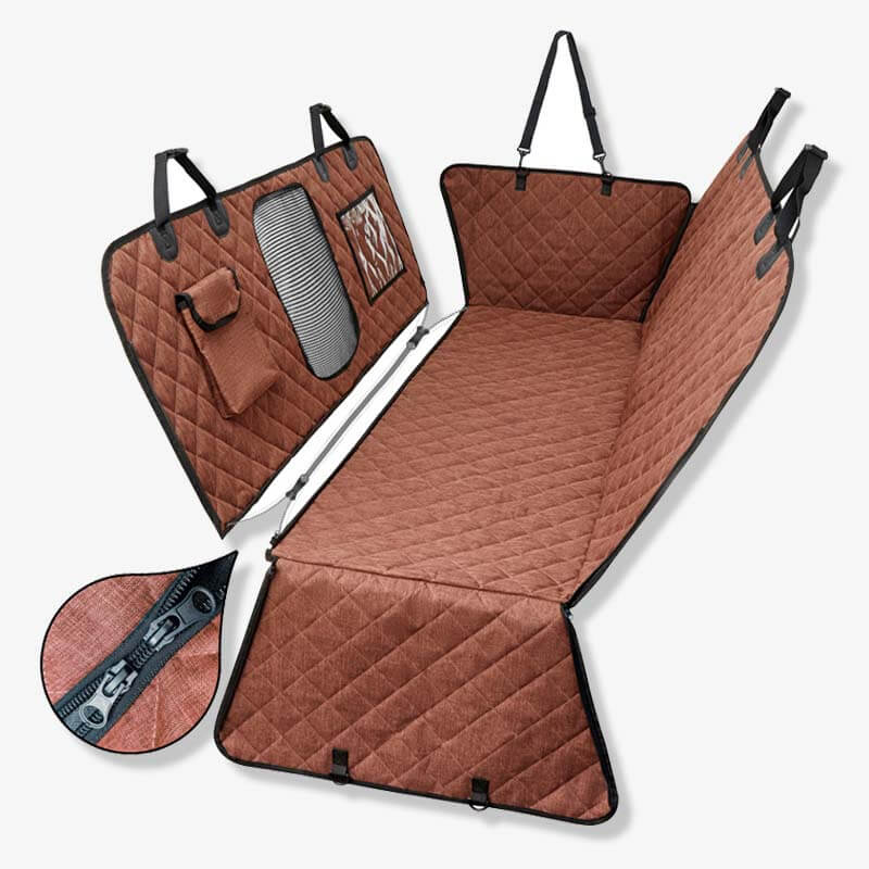 Hondenzitje voor in de auto | Waterdicht | Hondenhangmat voor in de auto | Hondenzitje Beschermer Auto | Hoes voor achterbank voor honden-Boetiek Moda