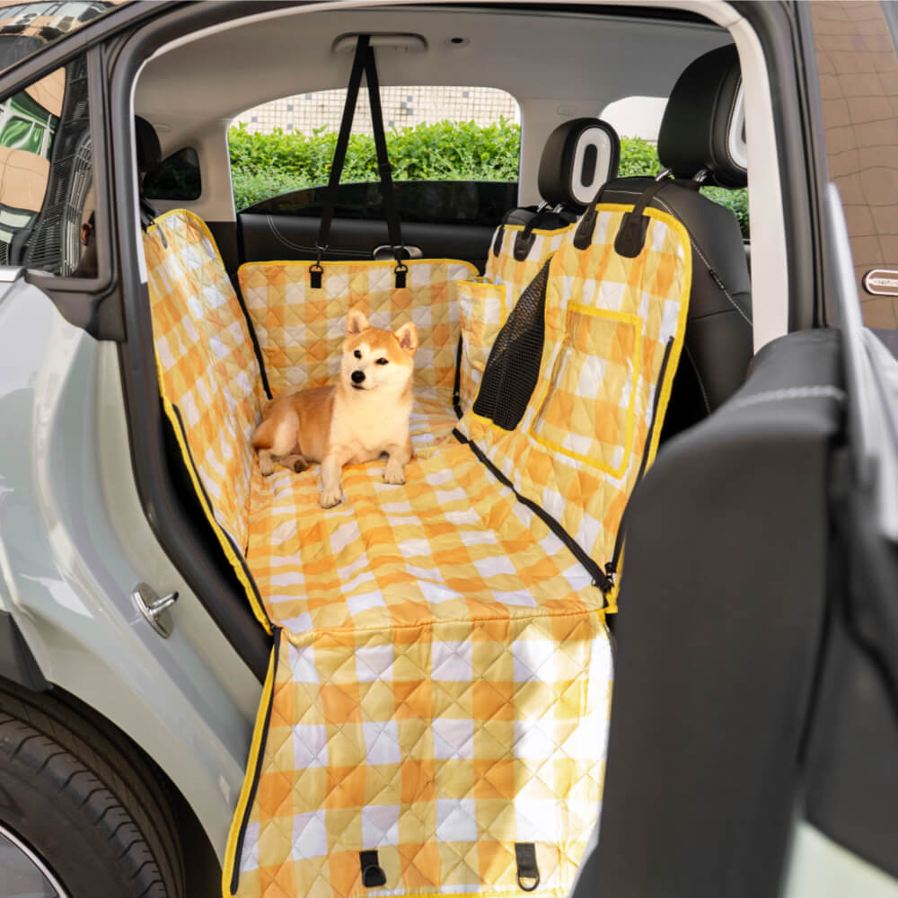 Hondenzitje voor in de auto | Waterdicht | Hondenhangmat voor in de auto | Hondenzitje Beschermer Auto | Hoes voor achterbank voor honden-Boetiek Moda