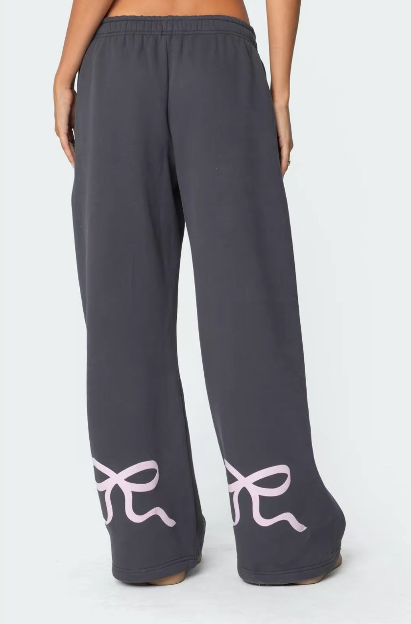 Hoodie Joggers Set - Wijde pijpen - Tweedelig - Trainingspak - Dameskleding-Boetiek Moda