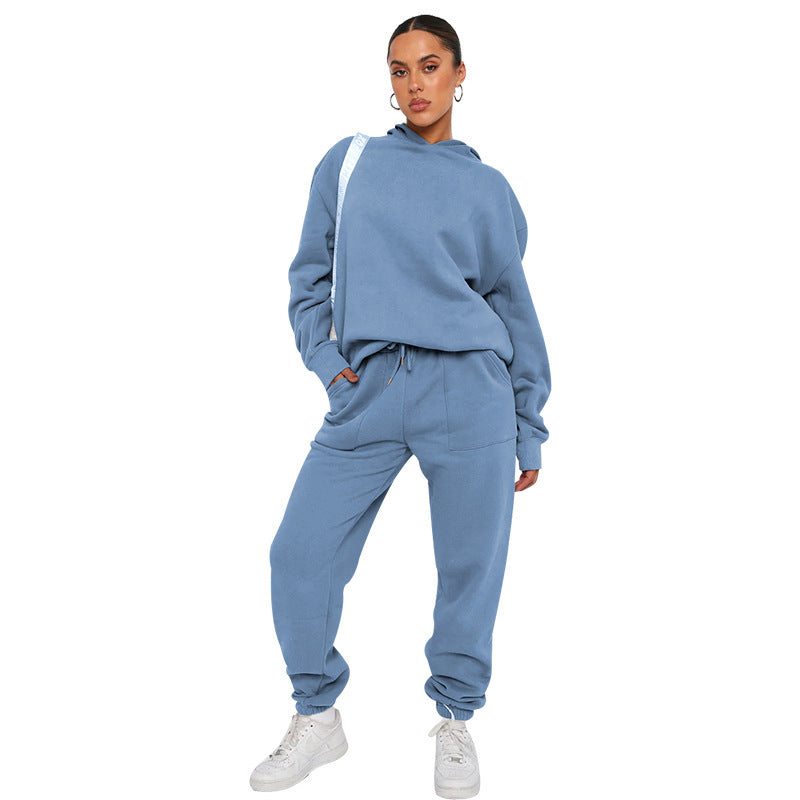 Hoodie en joggingbroek set - Met capuchon - Tweedelig - Jogging set - Dames trainingspak-Boetiek Moda