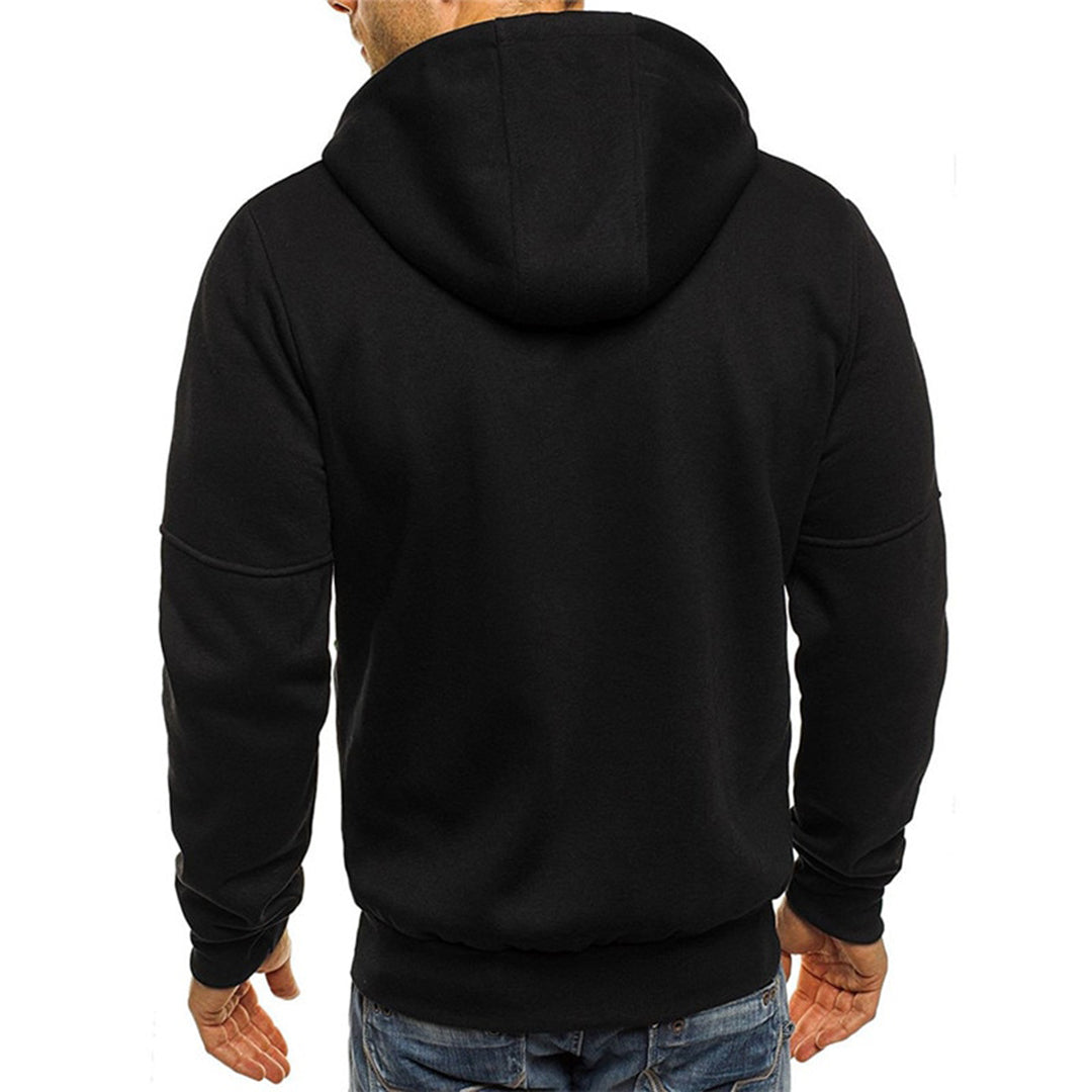 Hoodie met ritssluiting | Warm | Zakken | Hoodie met ritssluiting | Hoodie voor heren-Boetiek Moda