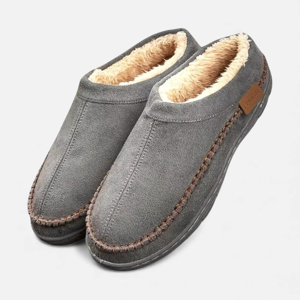 Huisslippers | Warm | Antislip | Slippers met fleecevoering | Slippers voor mannen-Boetiek Moda