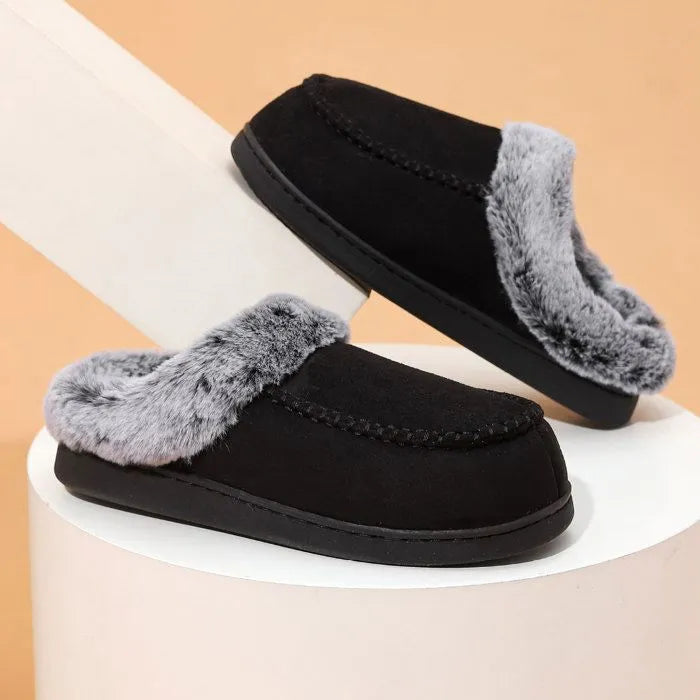 Huisslippers | Winter | Met fleece gevoerd | Binnenslippers | Herenslippers-Boetiek Moda