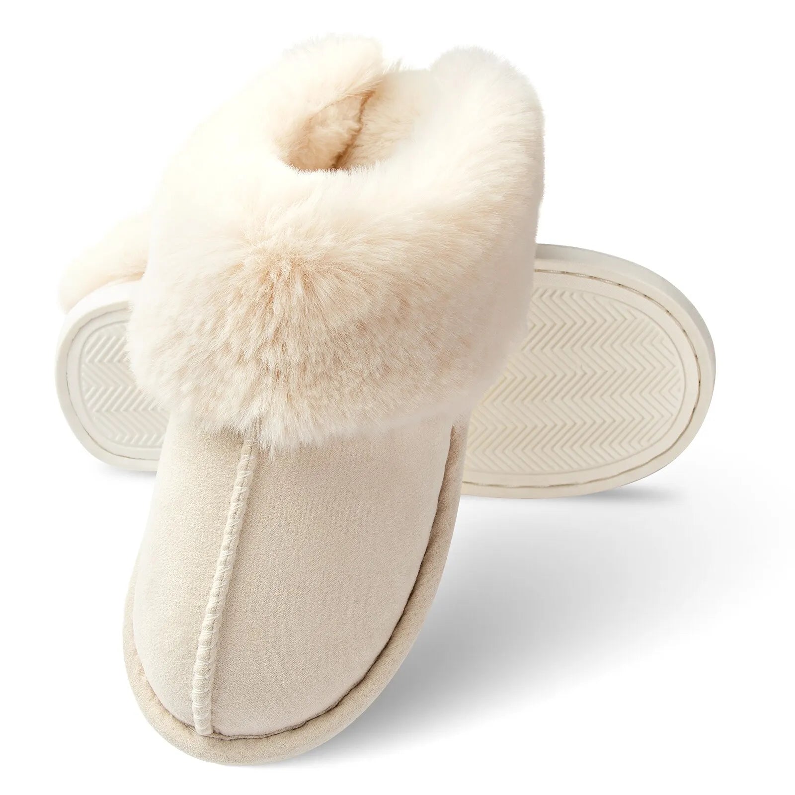 Indoor pantoffels | Bont | Winter | Huisslippers | Damesslippers-Boetiek Moda