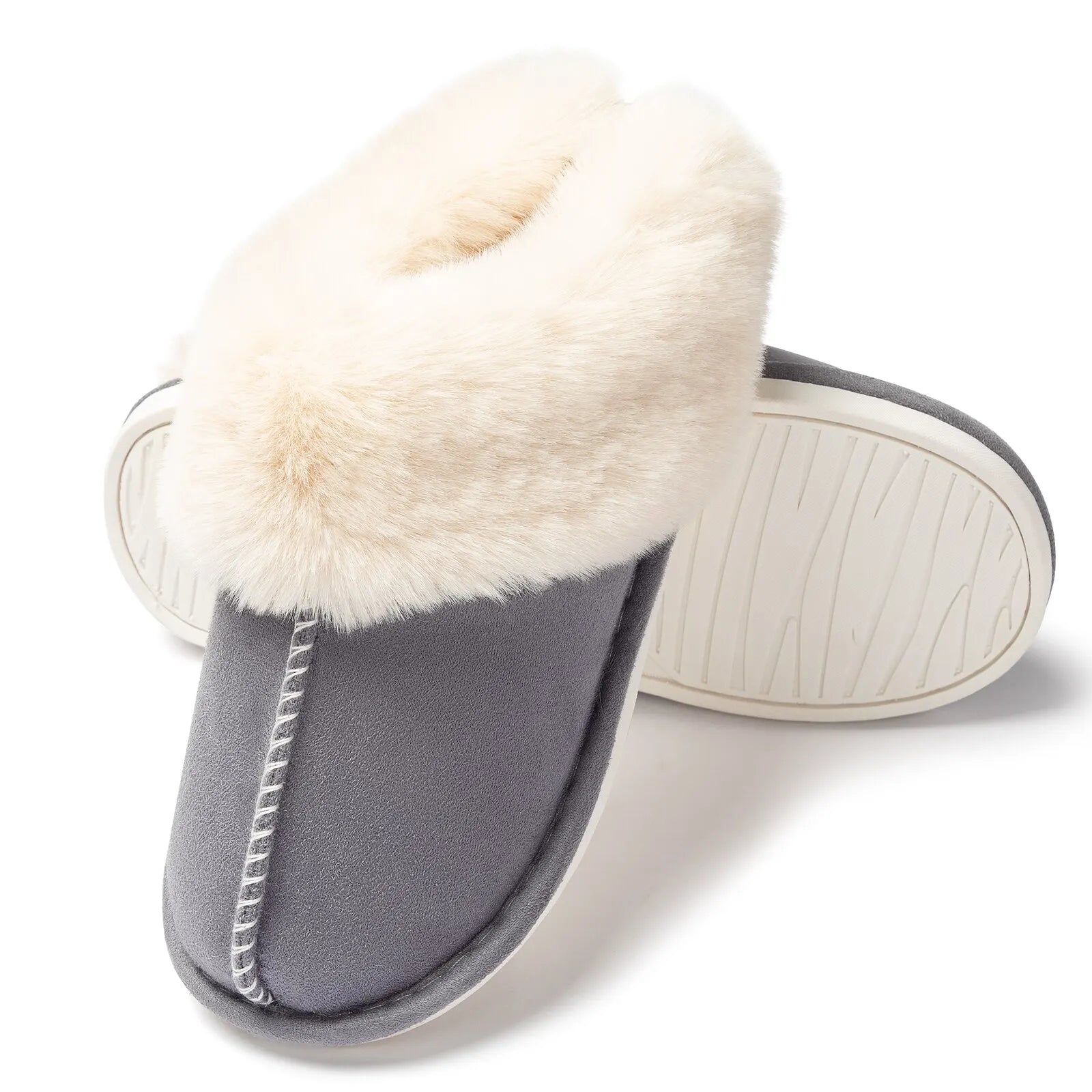 Indoor pantoffels | Bont | Winter | Huisslippers | Damesslippers-Boetiek Moda