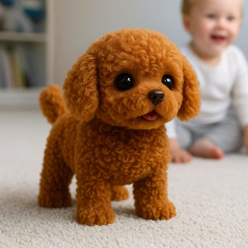 Interactief Puppy Speelgoed - Realistisch - Comfort - Pluche Hond - Interactieve Teddyhond-Boetiek Moda