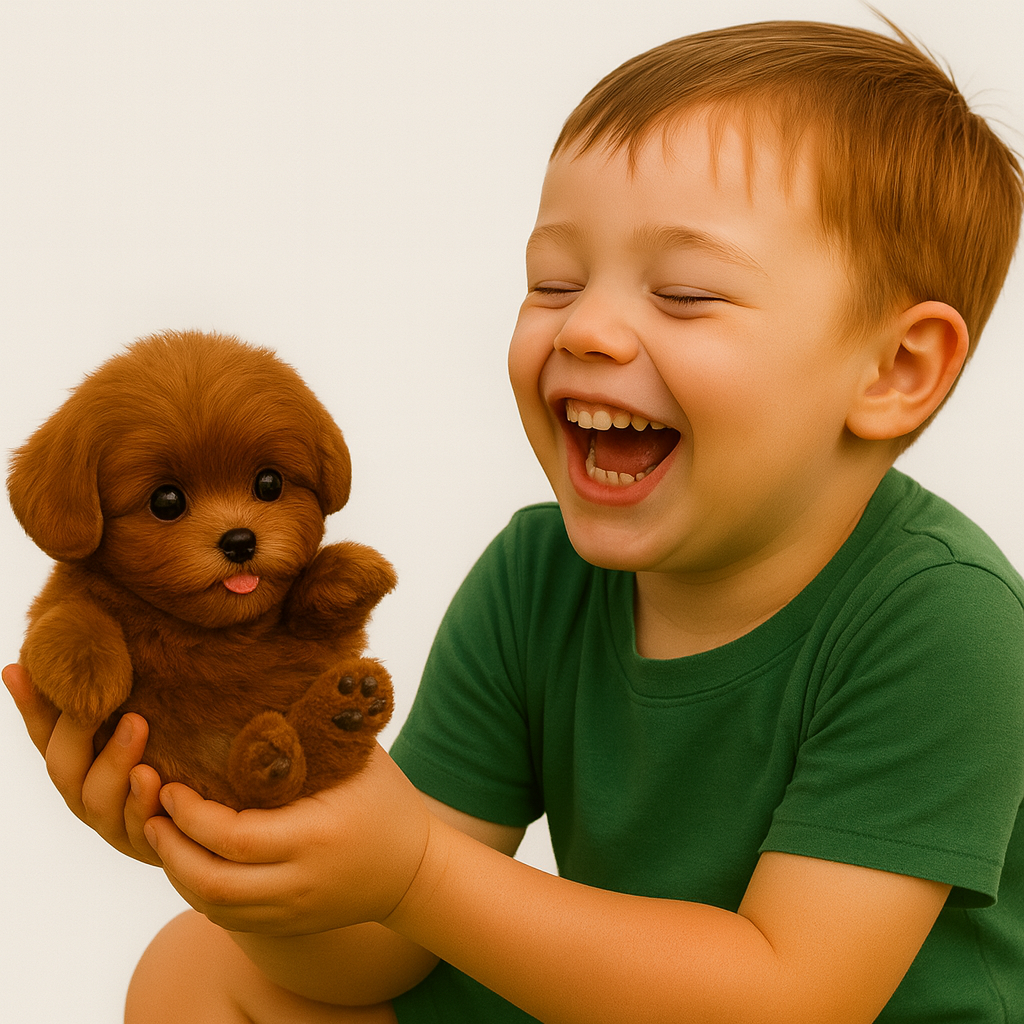 Interactief puppyspeeltje - Realistische bewegingen - Stem en aanraking - Hondenknuffel - Interactief speeltje-Boetiek Moda