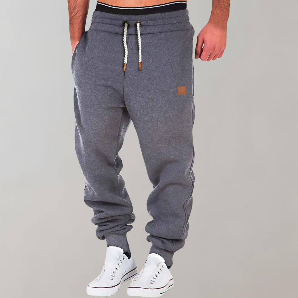 Joggingbroeken voor heren - Trekkoord - Elastische taille - Vrijetijdsbroeken - Joggingbroeken-Boetiek Moda