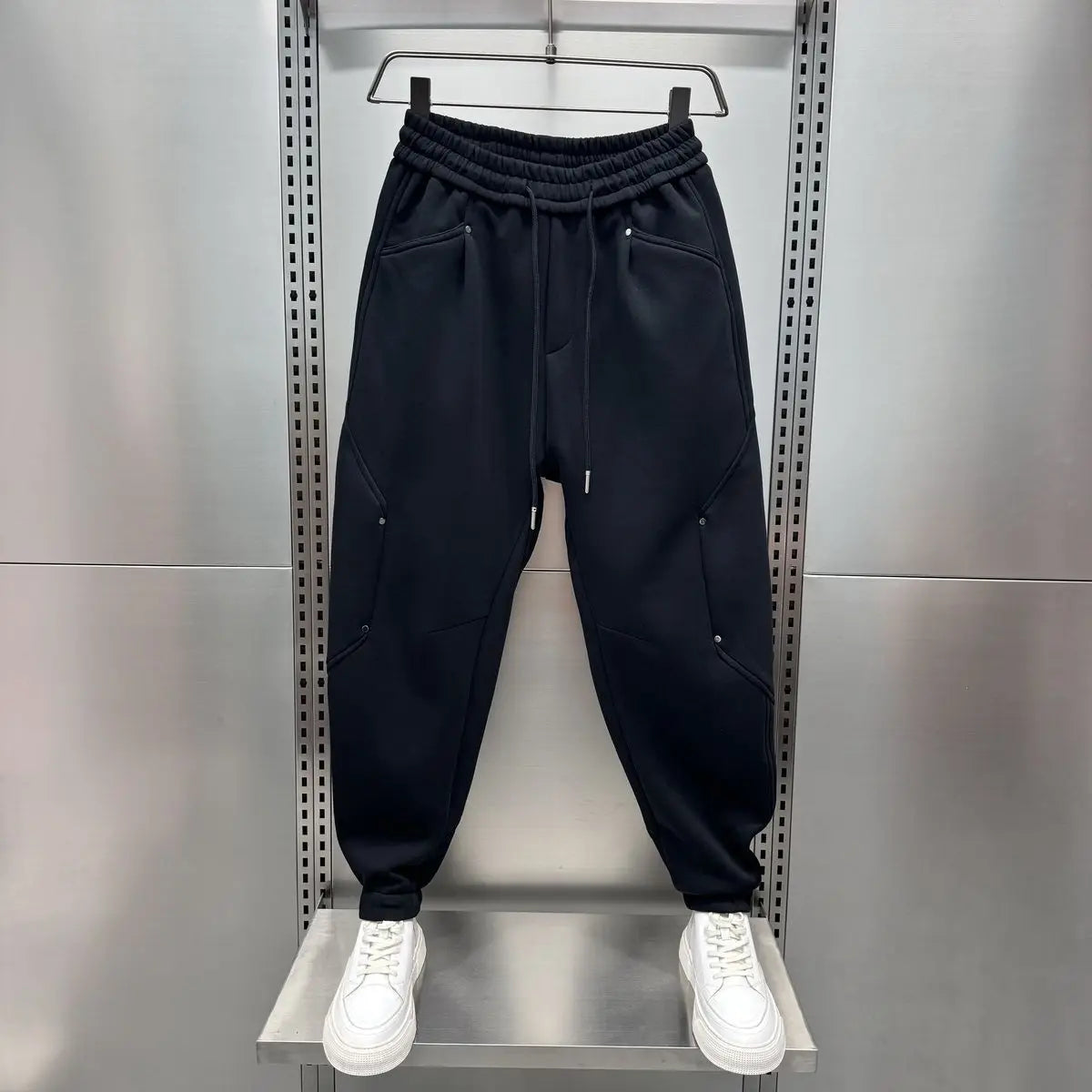 Joggingbroeken voor mannen | Comfortabel | Elastische tailleband | Baggy joggingbroeken | Joggingbroeken-Boetiek Moda