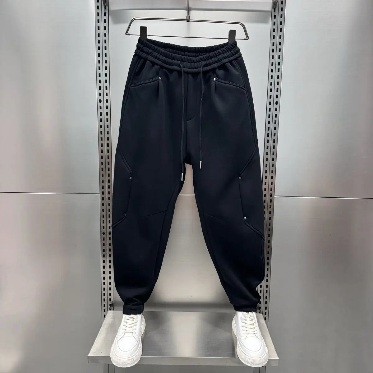 Joggingbroeken voor mannen | Comfortabel | Elastische tailleband | Baggy joggingbroeken | Joggingbroeken-Boetiek Moda