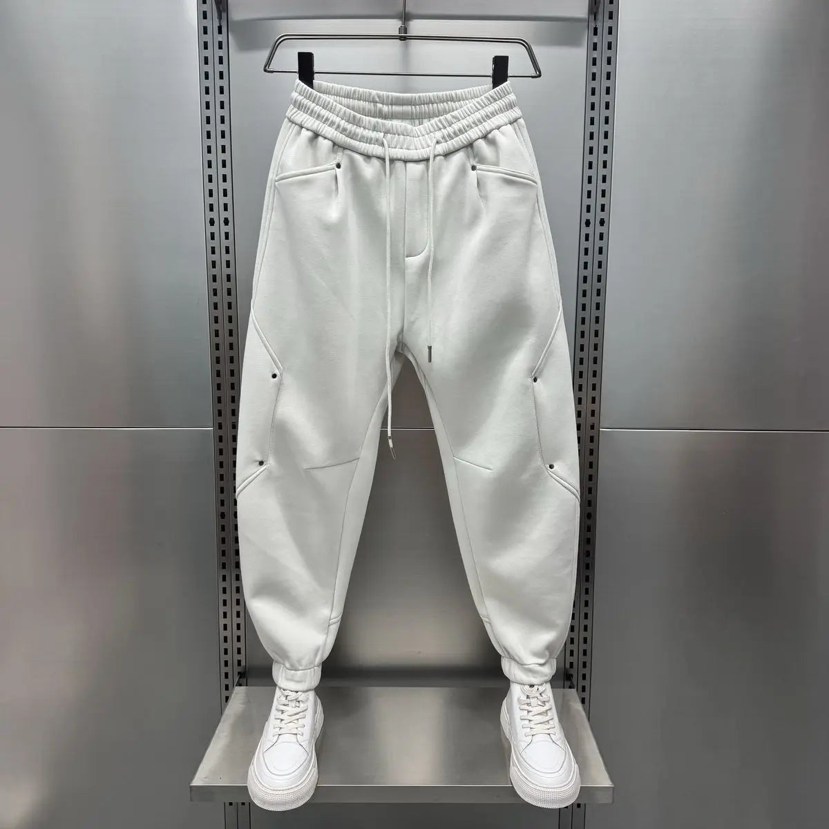 Joggingbroeken voor mannen | Comfortabel | Elastische tailleband | Baggy joggingbroeken | Joggingbroeken-Boetiek Moda
