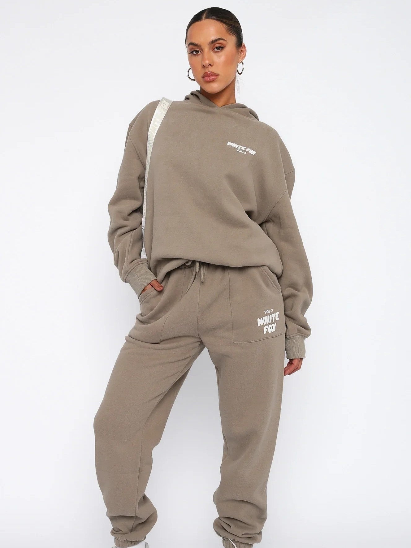 Joggingpak voor dames - Pullover met capuchon - Joggingbroek - Joggingpak - Trainingspak-Boetiek Moda