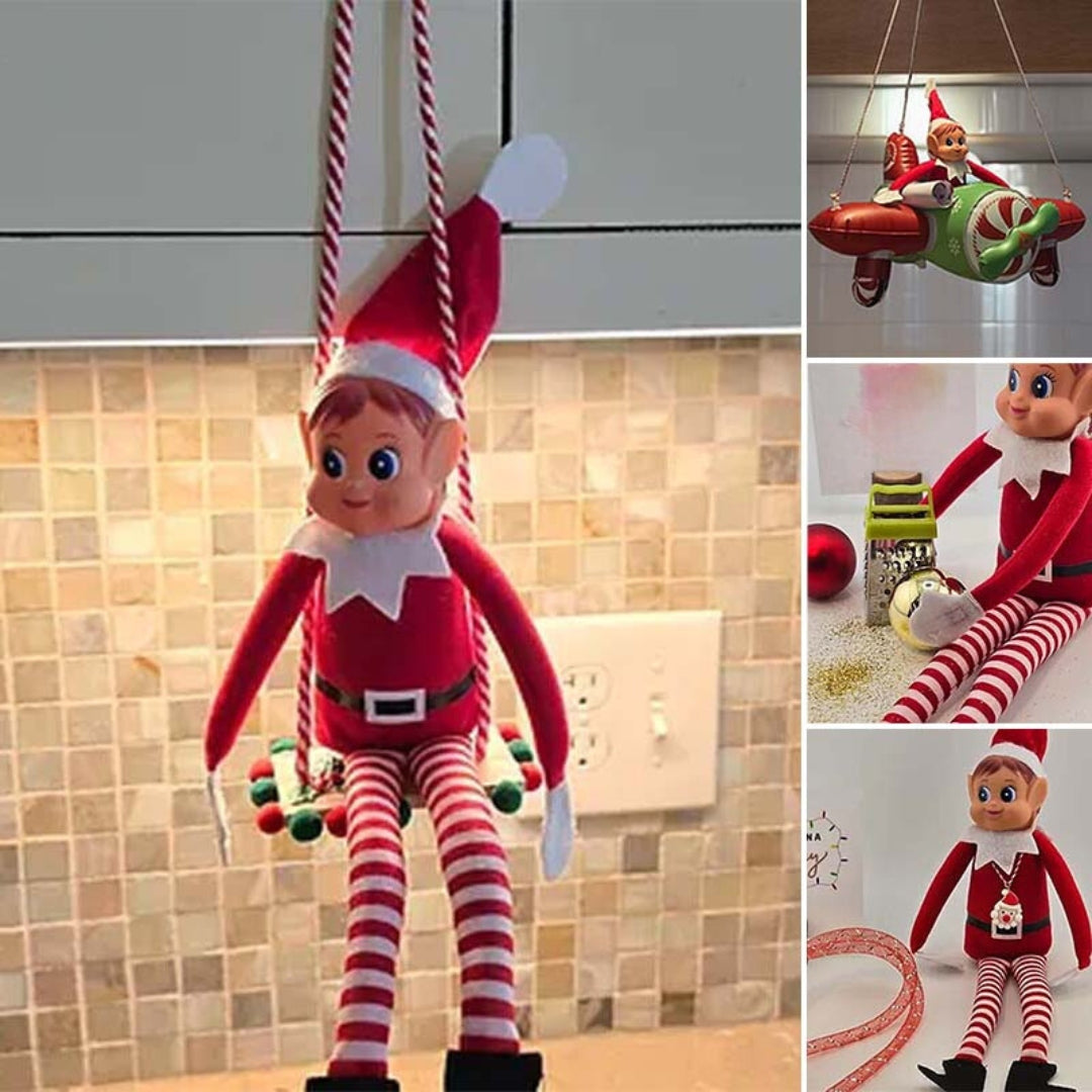 JoyElf - Kerstman-set met eenvoudige installatie en creatieve activiteiten-Boetiek Moda