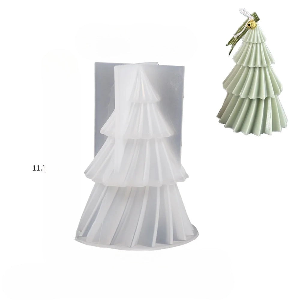 Kaarsenmal | Decoratief | Kerstboom | DIY-kaarsen | Kaarsenmallen Kerstmis-Boetiek Moda