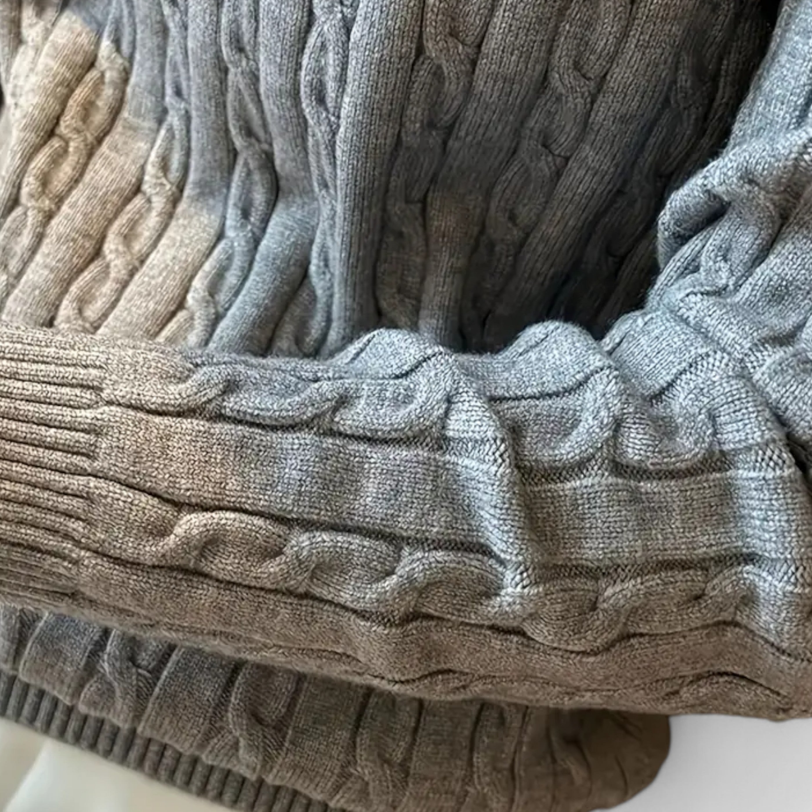 Kabelbrei trui - Klassiek - Lange mouwen - Gebreide trui - Heren trui-Boetiek Moda