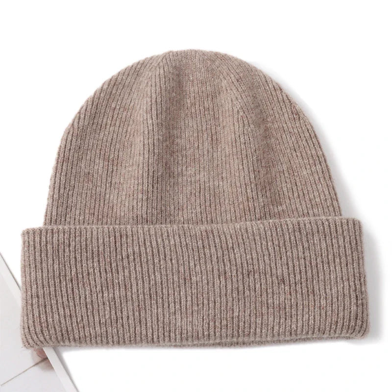 Kasjmier muts - Warm - Elastisch - Gebreide muts - Wintermuts-Boetiek Moda