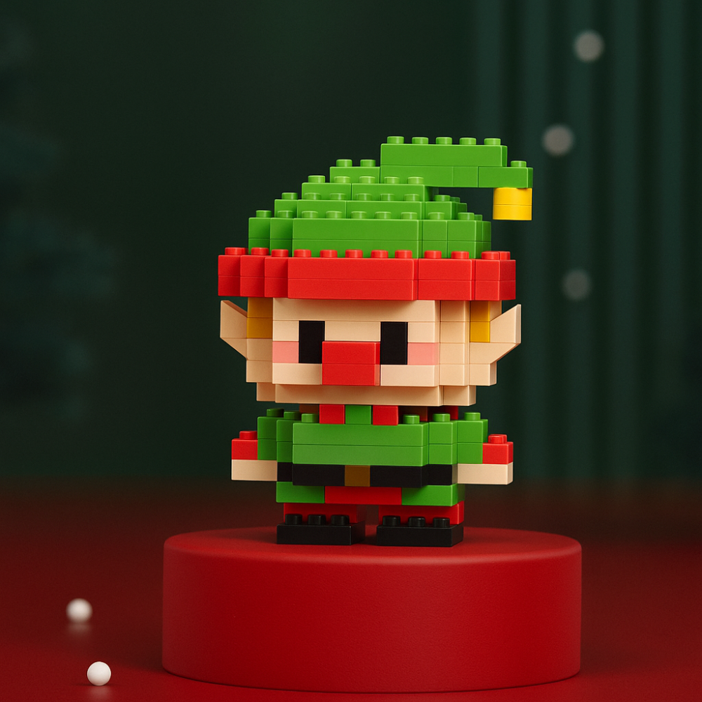 Kerst Bouwstenen - DIY Kerst Bouwpakket Speelgoedsets-Boetiek Moda