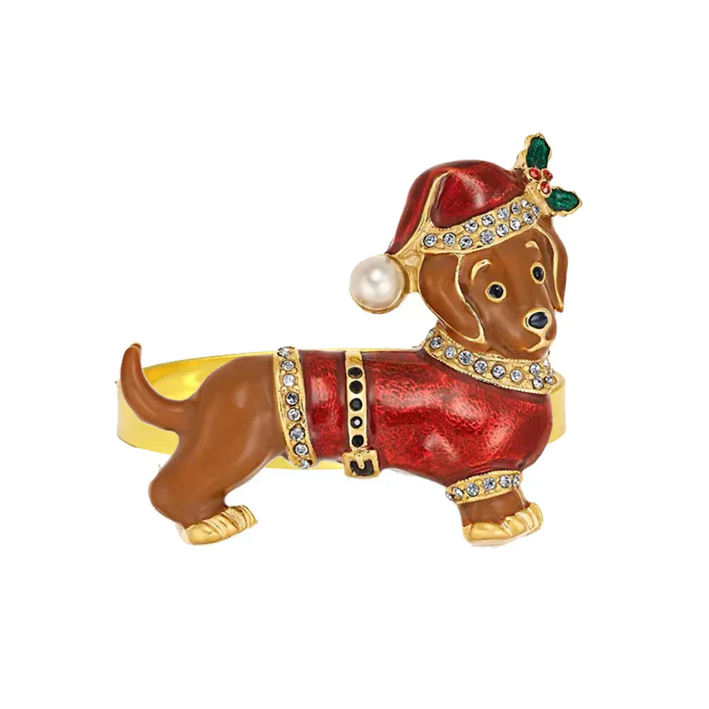 Kerst Servetringen | Decoratie | Servetringen | Feestelijke Servetringen | Kerstringen voor Servetten-Boetiek Moda