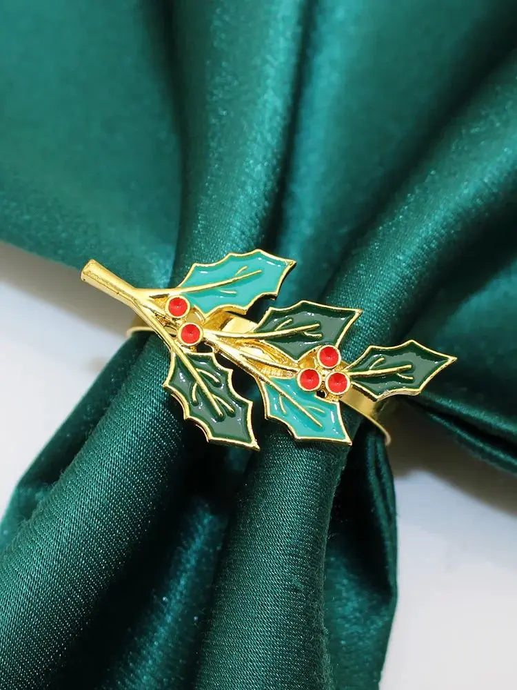 Kerst Servetringen | Decoratie | Servetringen | Feestelijke Servetringen | Kerstringen voor Servetten-Boetiek Moda