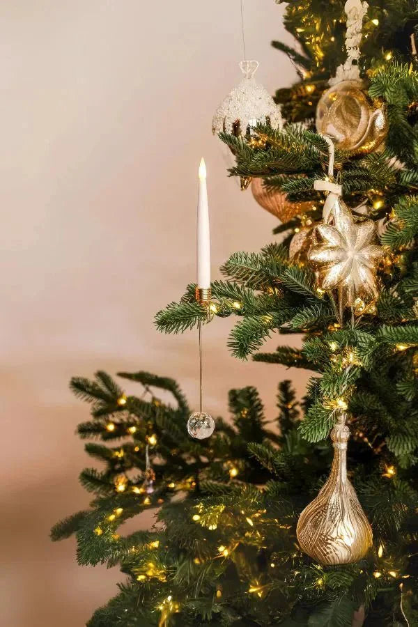 Kerstboomkaarsen - Draadloze LED-kaars kerstboomverlichting met Clip-On-Boetiek Moda