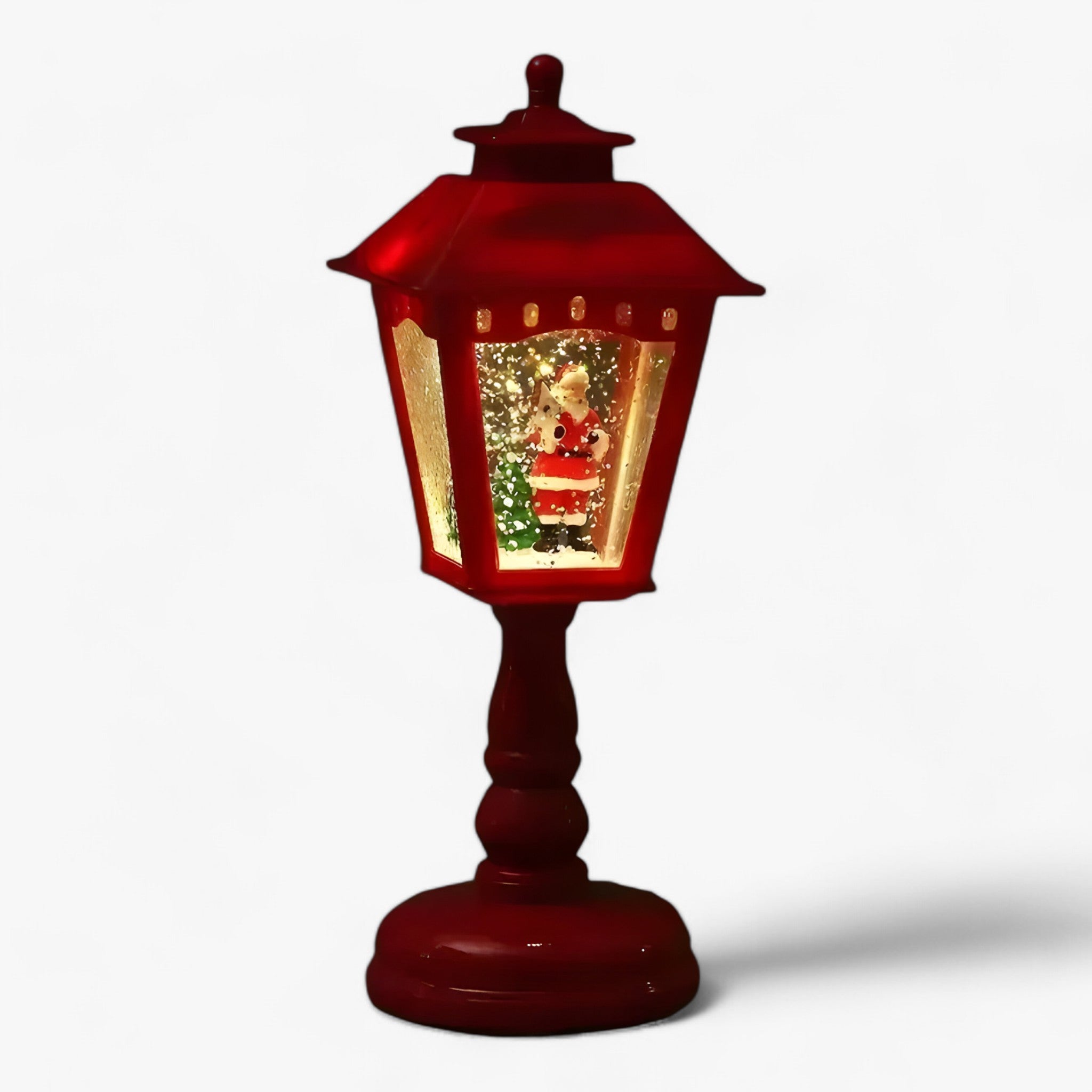 Kerstlantaarn | LED | Decoratie | Kerstlantaarn voor buiten | Feestelijke lantaarns-Boetiek Moda