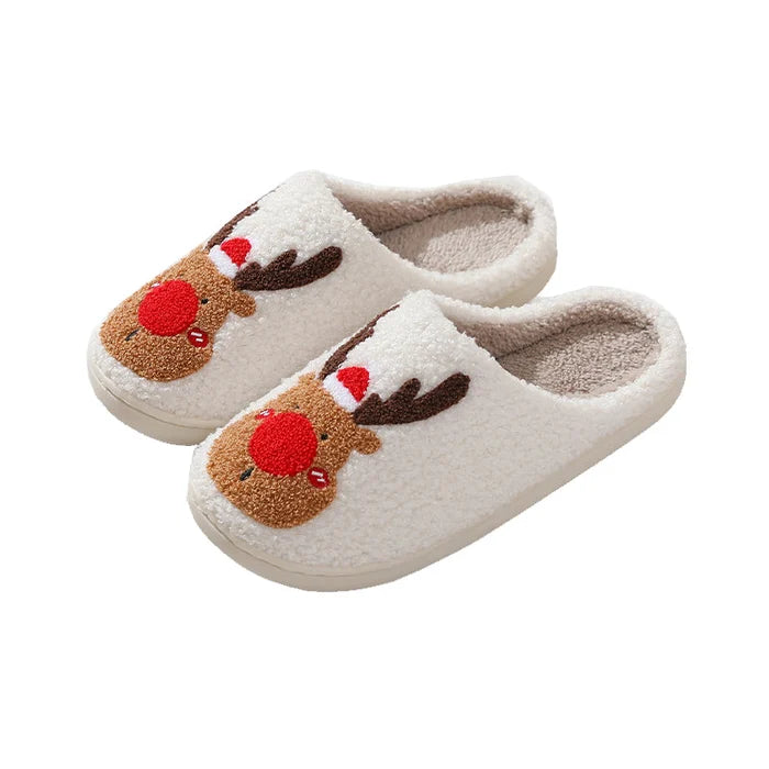 Kerstpantoffels | Rendier | Slip-On | Huisslippers | Binnenslippers-Boetiek Moda