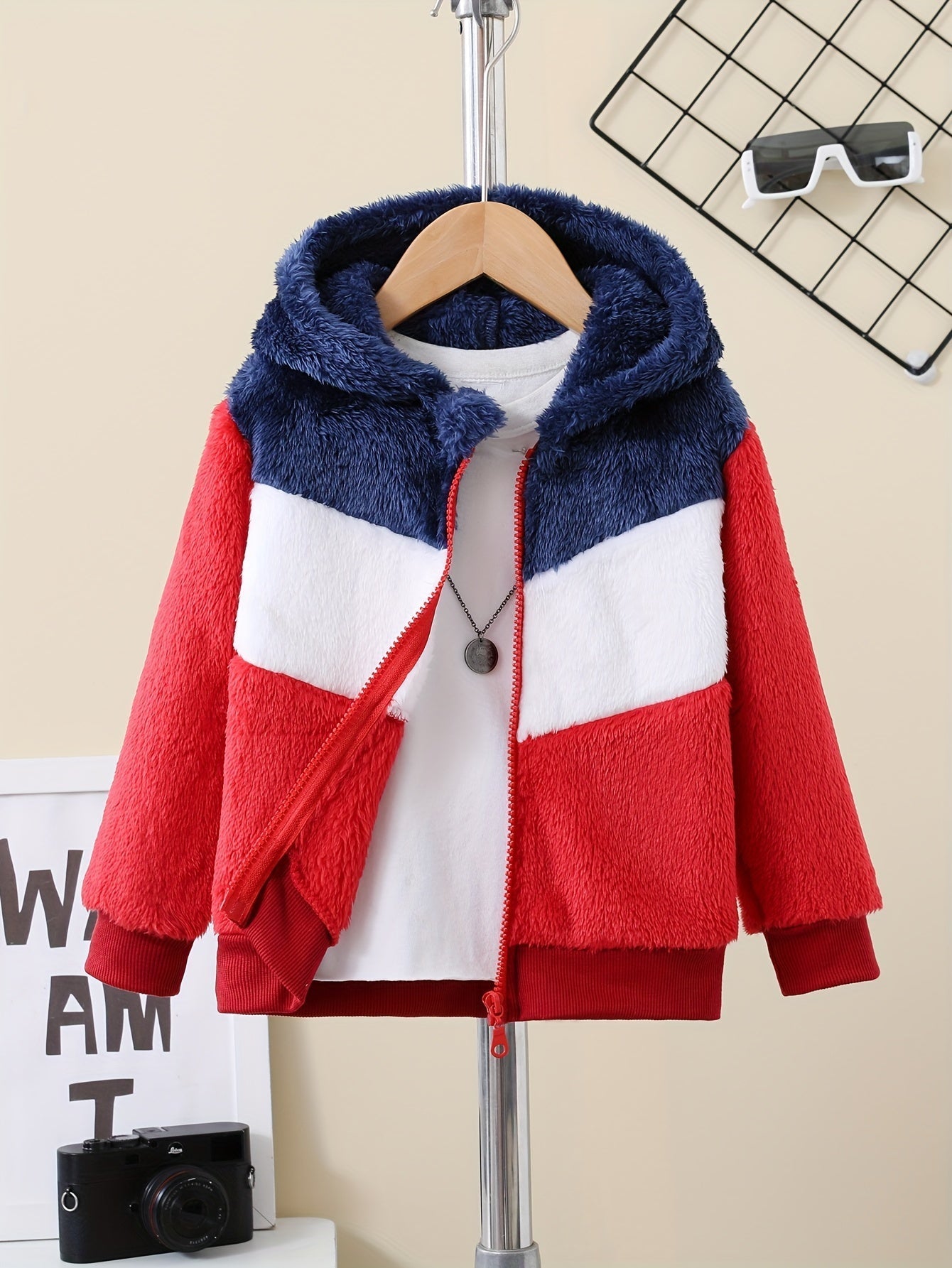 Kinderjassen - Capuchon - Bont - Fleecejas voor kinderen - Kinderjas-Boetiek Moda