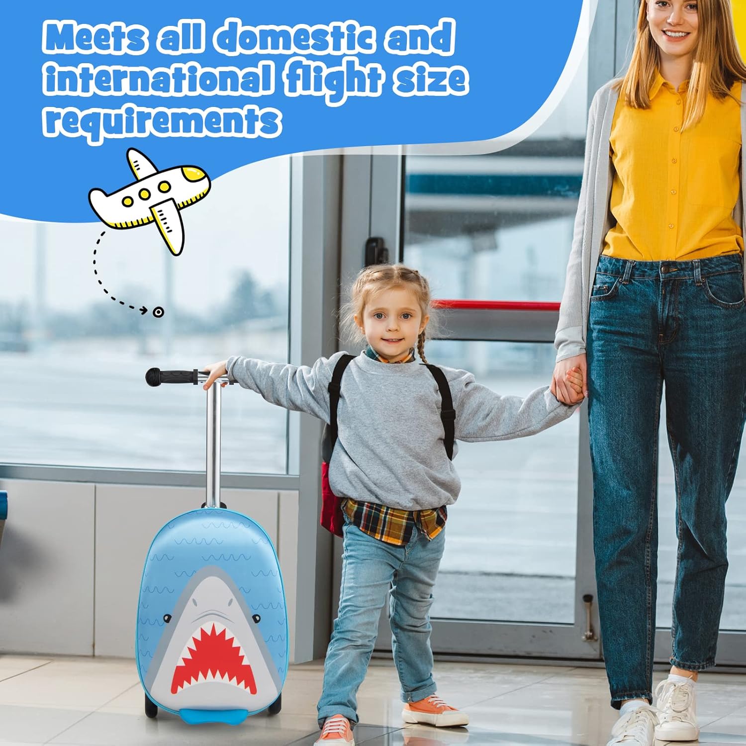 Kinderstepkoffer - Opvouwbaar - Microstep - Ride On-koffer - Kinderkoffer-Boetiek Moda