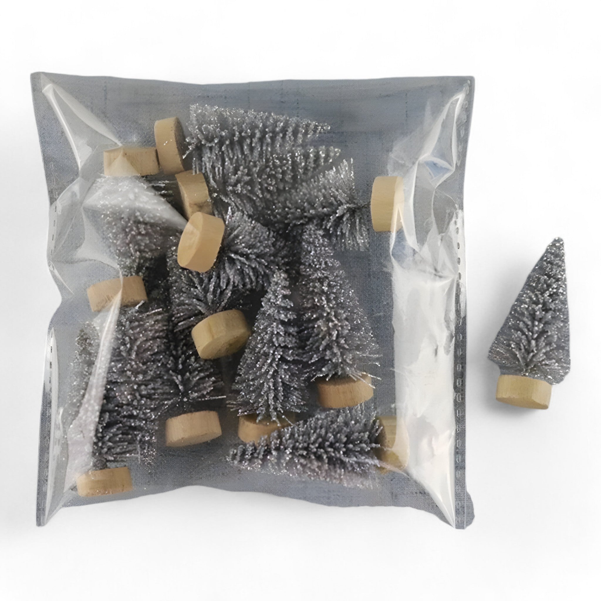 Kleine kerstboom | Mini | Glitter | Kersttafeldecoratie | Kerstversiering-Boetiek Moda