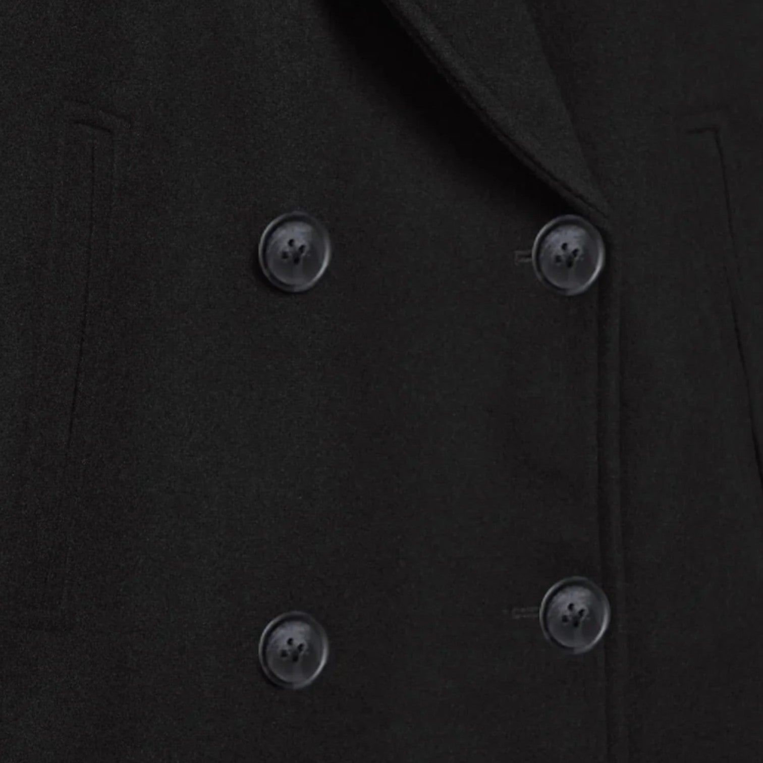 Korte Pea Coat | Double Breasted | Relaxed Fit | Korte Trench Coat | Vrouwenjas-Boetiek Moda