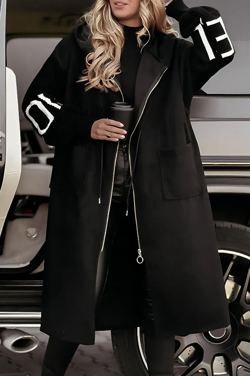 Lange Mantel - Kap - Herfst - Oversized Jas - Dameskleding-Boetiek Moda