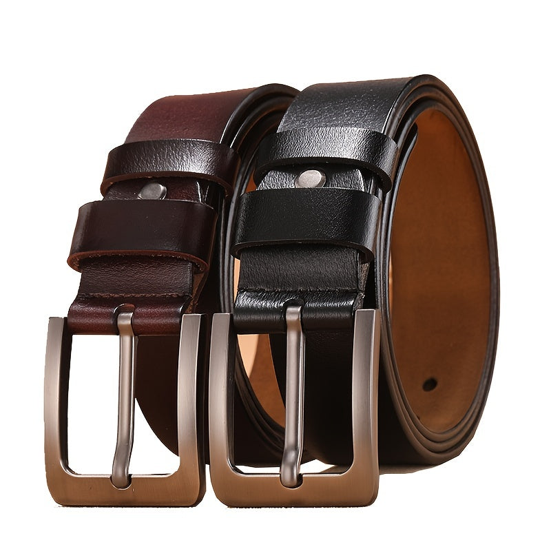 Leren Riem | Zwart | Bruin | Herenriemen | Riemen voor heren-Boetiek Moda